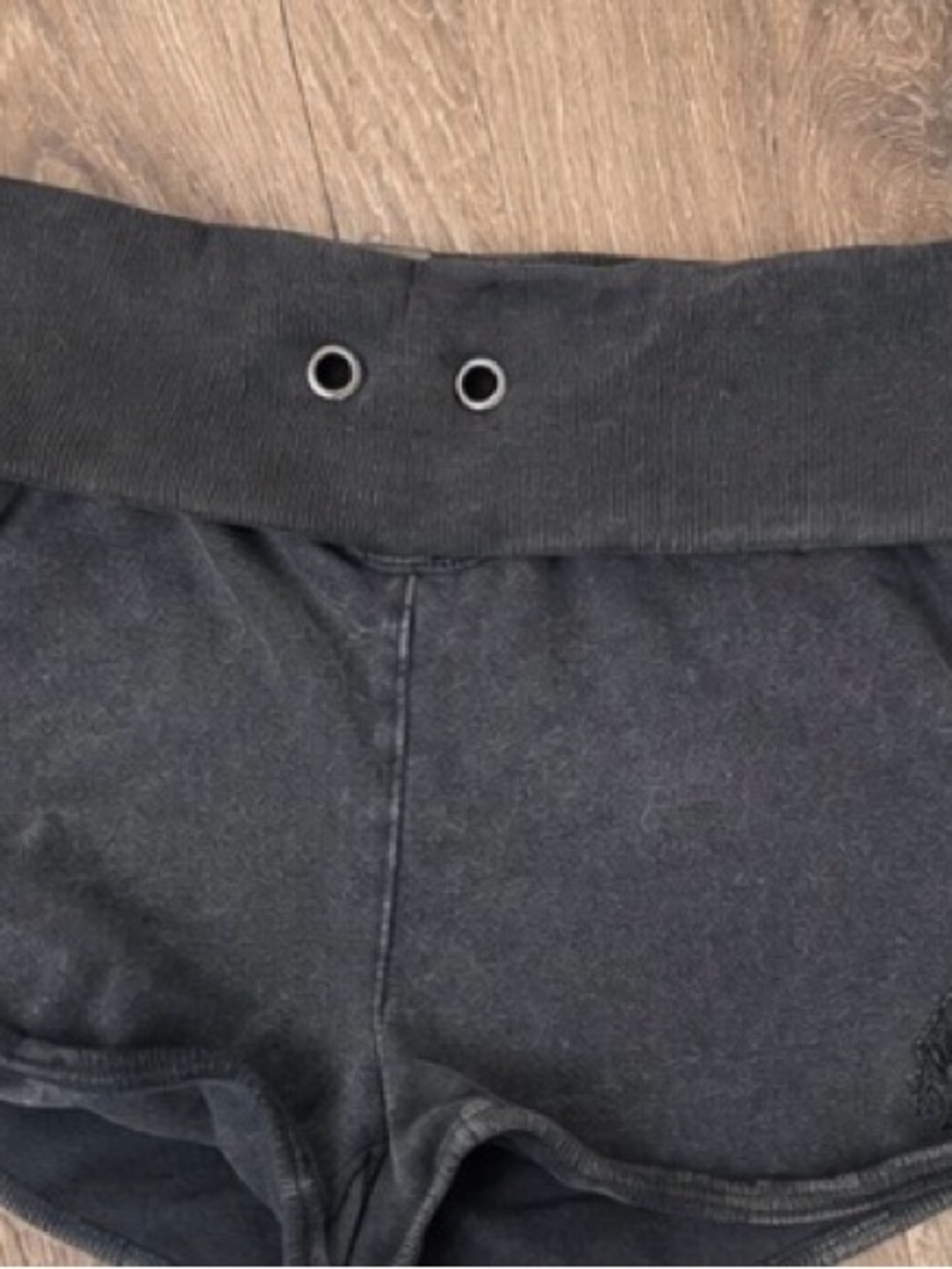 FP Movement by Free People Black Drawstring Waist Athletic Shorts - Picture 1 of 4